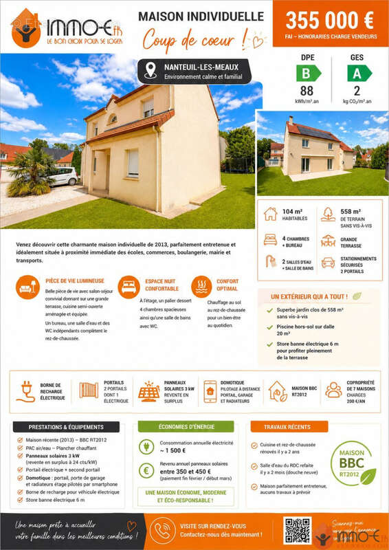 Maison à MAREUIL-LES-MEAUX