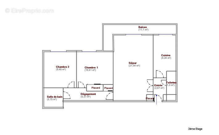 Appartement à CARRIERES-SOUS-POISSY