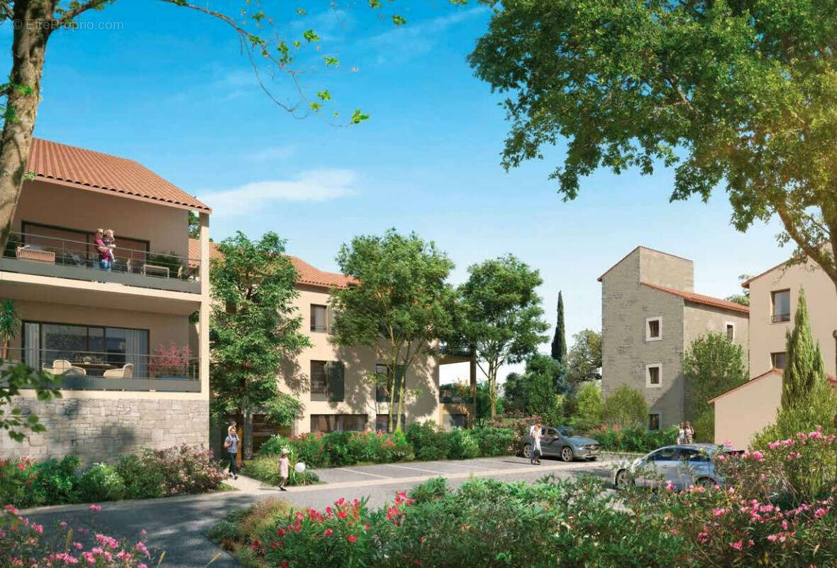 Appartement t4 avec jardin a vendre sur aix en provence st marc jaumegarde - photo 6