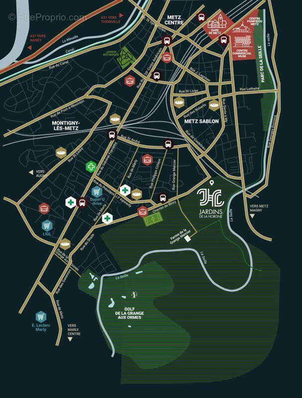 Appartement à MONTIGNY-LES-METZ