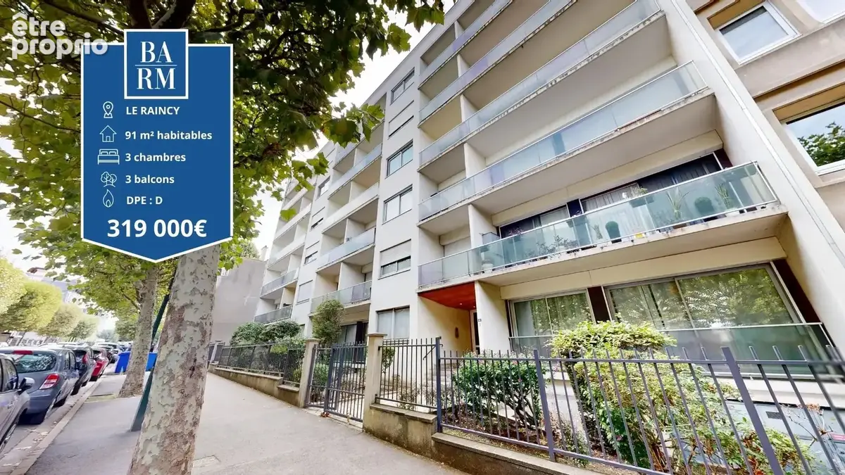 Appartement à LE RAINCY
