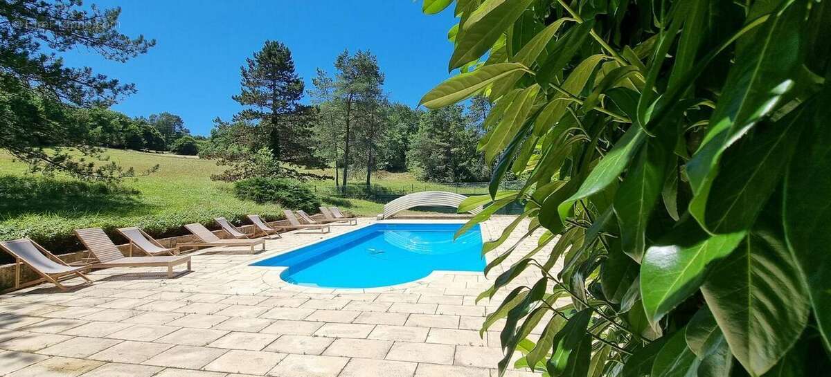 piscine - Maison à SAVIGNAC-DE-MIREMONT