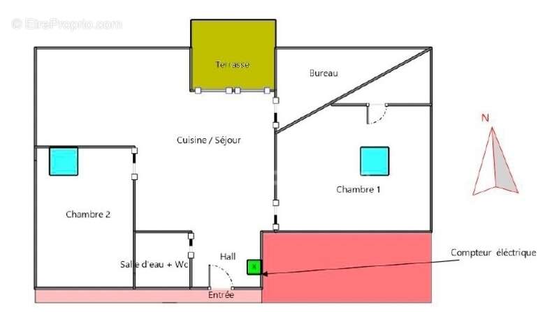 Appartement à CRAPONNE