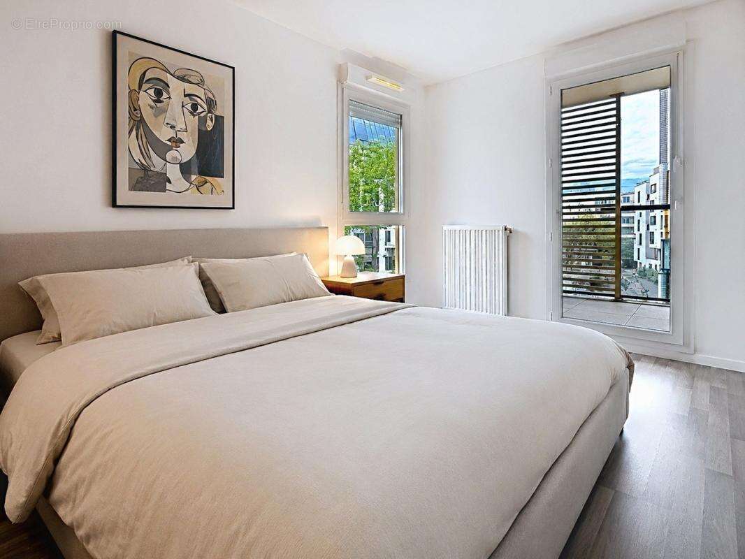 3 pièces de 60,5m² dans immeuble récent avec balcon et parking - photo 5
