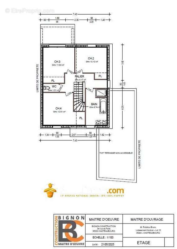 Maison à CHATEAUBOURG