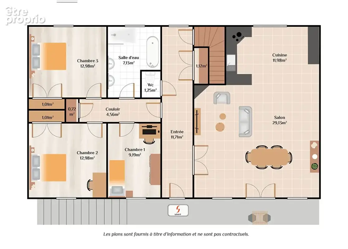 A Vendre Maison Quartier Saint-Jean 4 Chambres. - photo 2