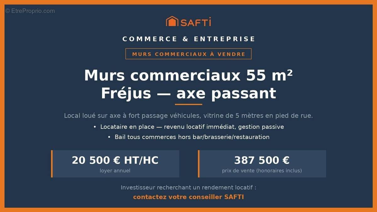 Photo 1 - Commerce à FREJUS