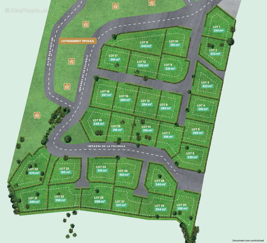 Terrain à SAINT-PAUL
