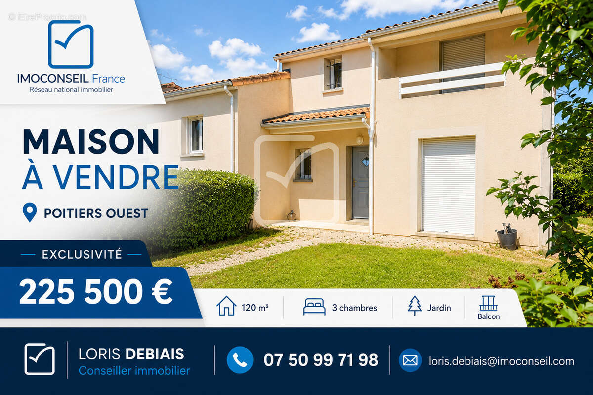 Maison à POITIERS