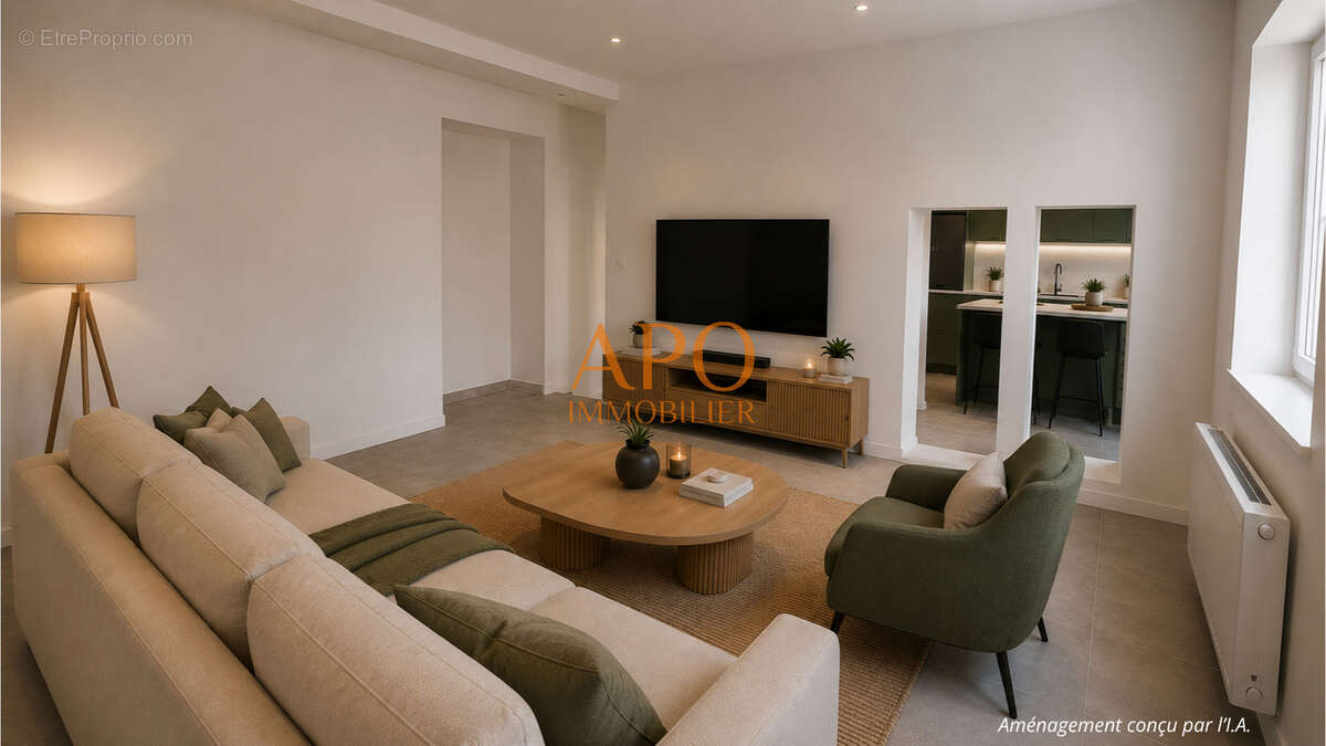 Gignac-la-Nerthe maison de village 90 m2 avec pouvoir locatif, T4 + studio + atelier - photo 7