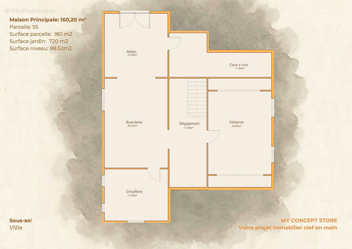 Maison à SAINT-MAUR-DES-FOSSES