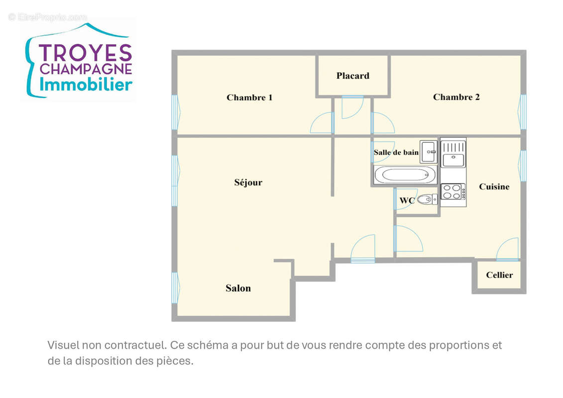 Appartement à TROYES
