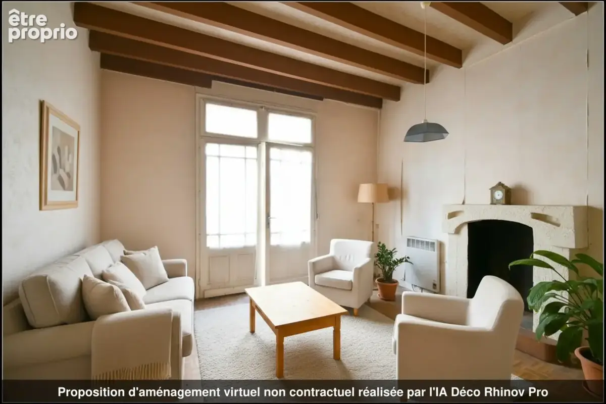 Maison de ville a renover de 69 m2 sur miramont de guyenne - photo 4