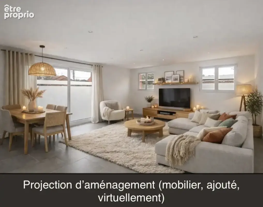 Maison semi-individuelle 2 chambres jardin 59264 ONNAING - photo 4