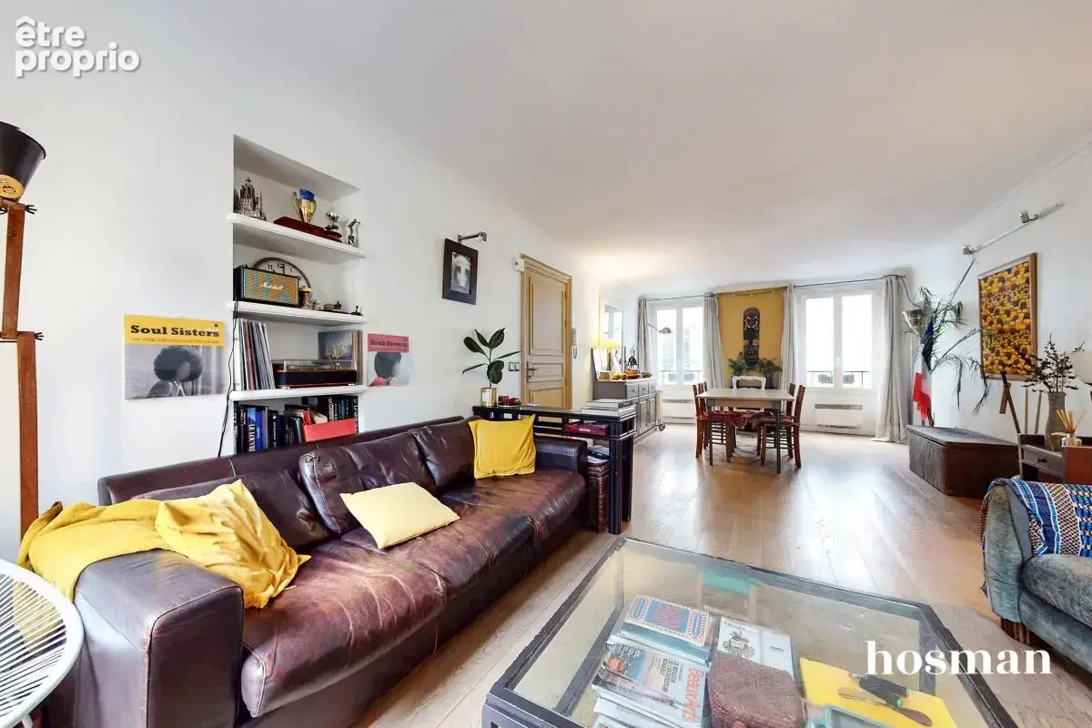 Beaux volumes et quartier recherché ! Appartement 3 pièces de 80 m² traversant - Rue des Messageries, Paris 10e - photo 2
