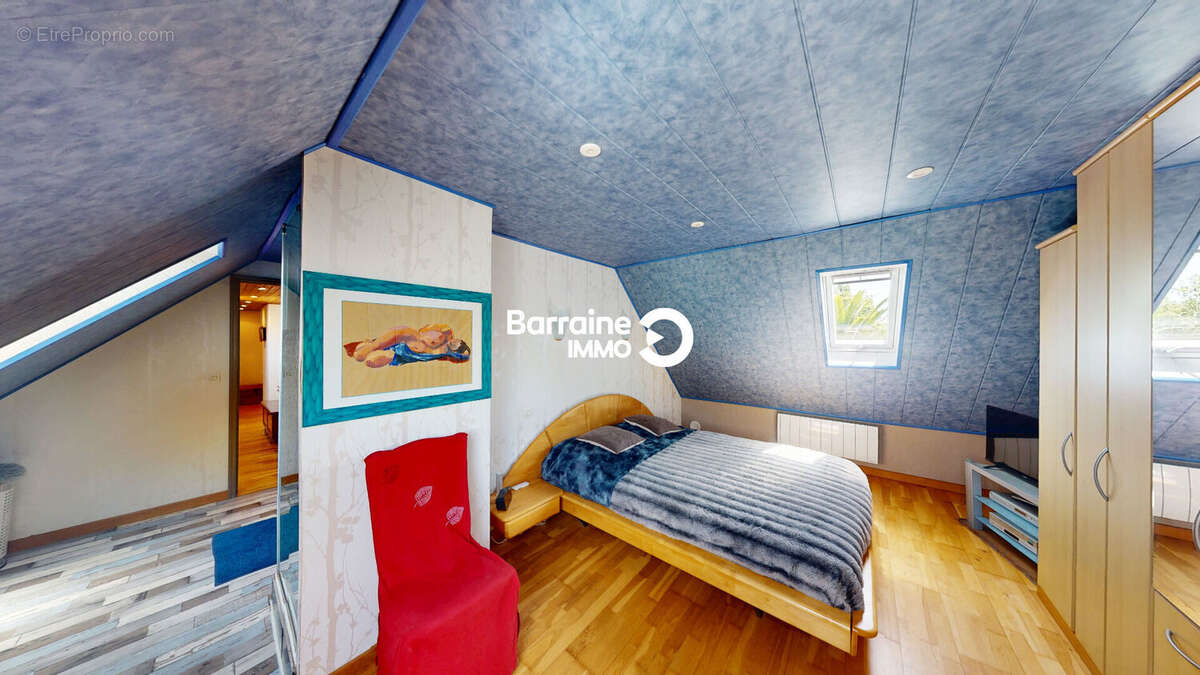 A vendre exclusivite proche landerneau - maison avec piscine garage jardin 5 chambres - photo 16