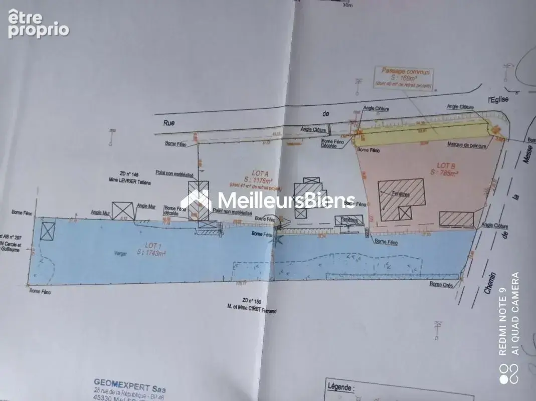 Terrain construtible de 1743 m2 - photo 3