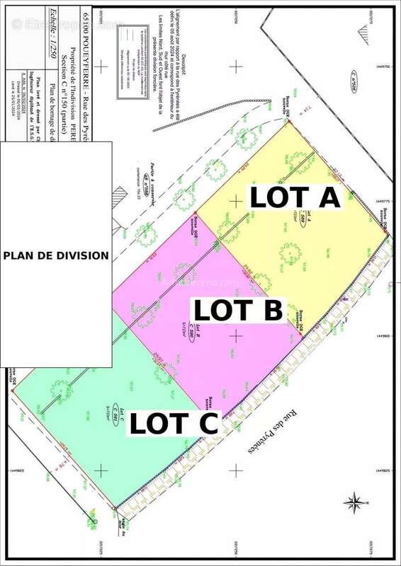 Terrain à POUEYFERRE