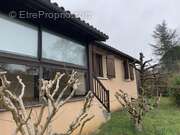 façade Sud  avec entrée par la véranda - Maison à AUCH