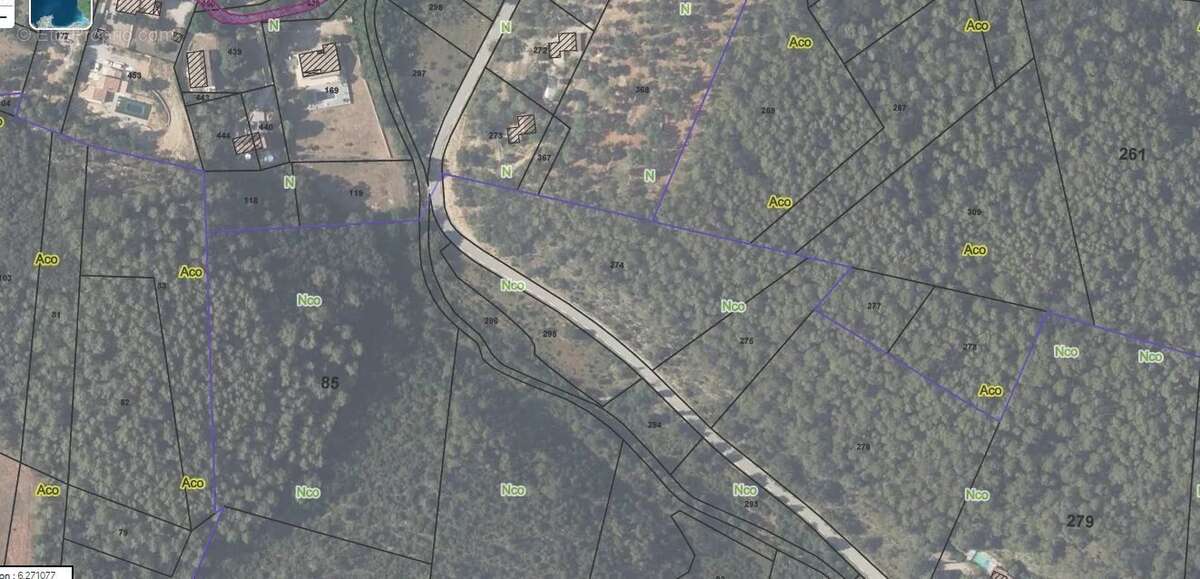 Terrain à LE THORONET