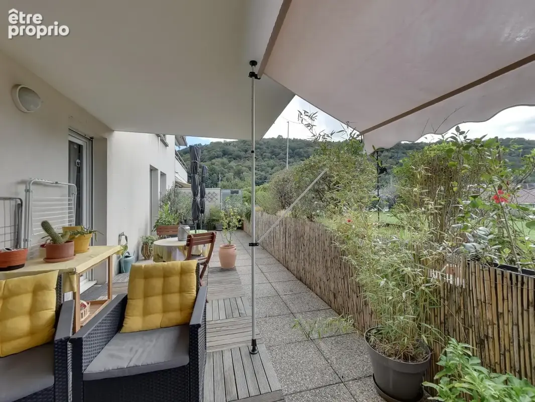 Superbe 3 pièces + cuisine de 63m2 en rez de terrasse sans vis à vis echirolles limite bresson - photo 3