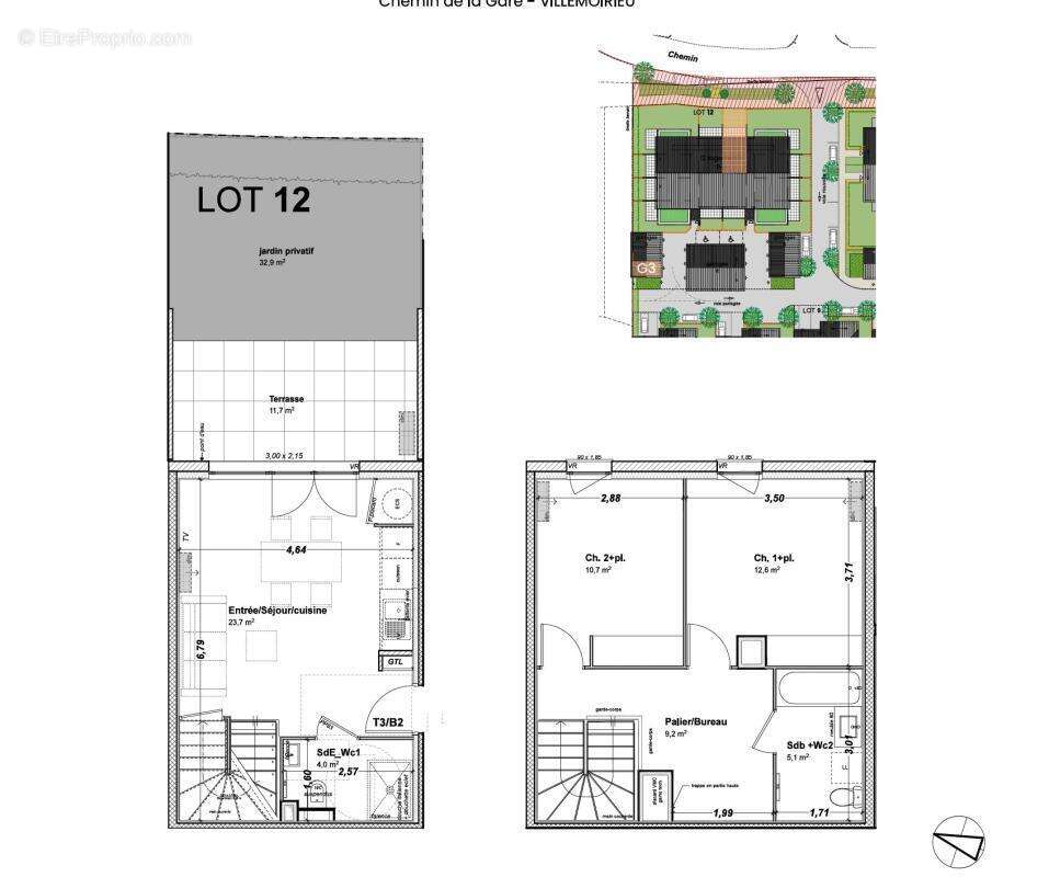 Appartement à VILLEMOIRIEU