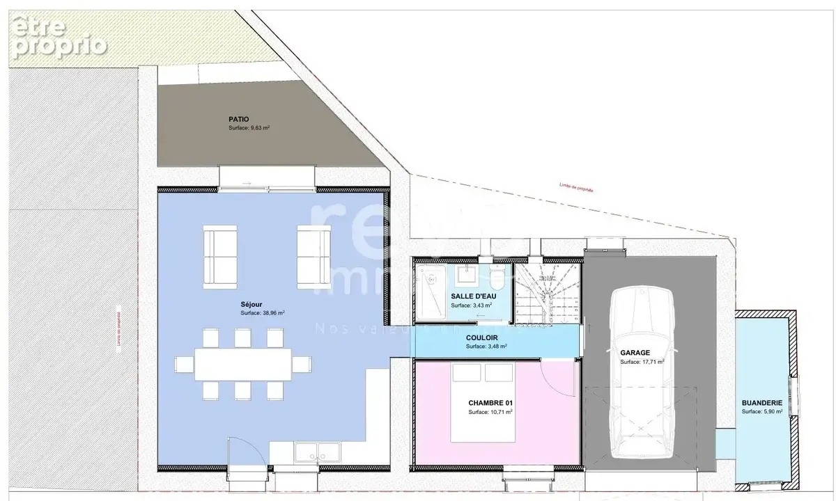Maison en Hameau à La Varenne  116 m² - photo 7