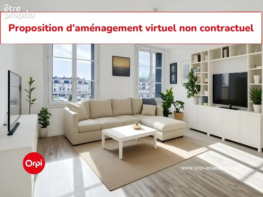 Rare à la vente – appartement t3 rénové – centre-ville les andelys - photo 9