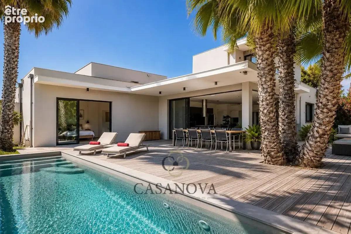 Maison contemporaine de 170 m² avec deux suites de plain-pied, piscine et jardin à Lattes-Boirargues - photo 2