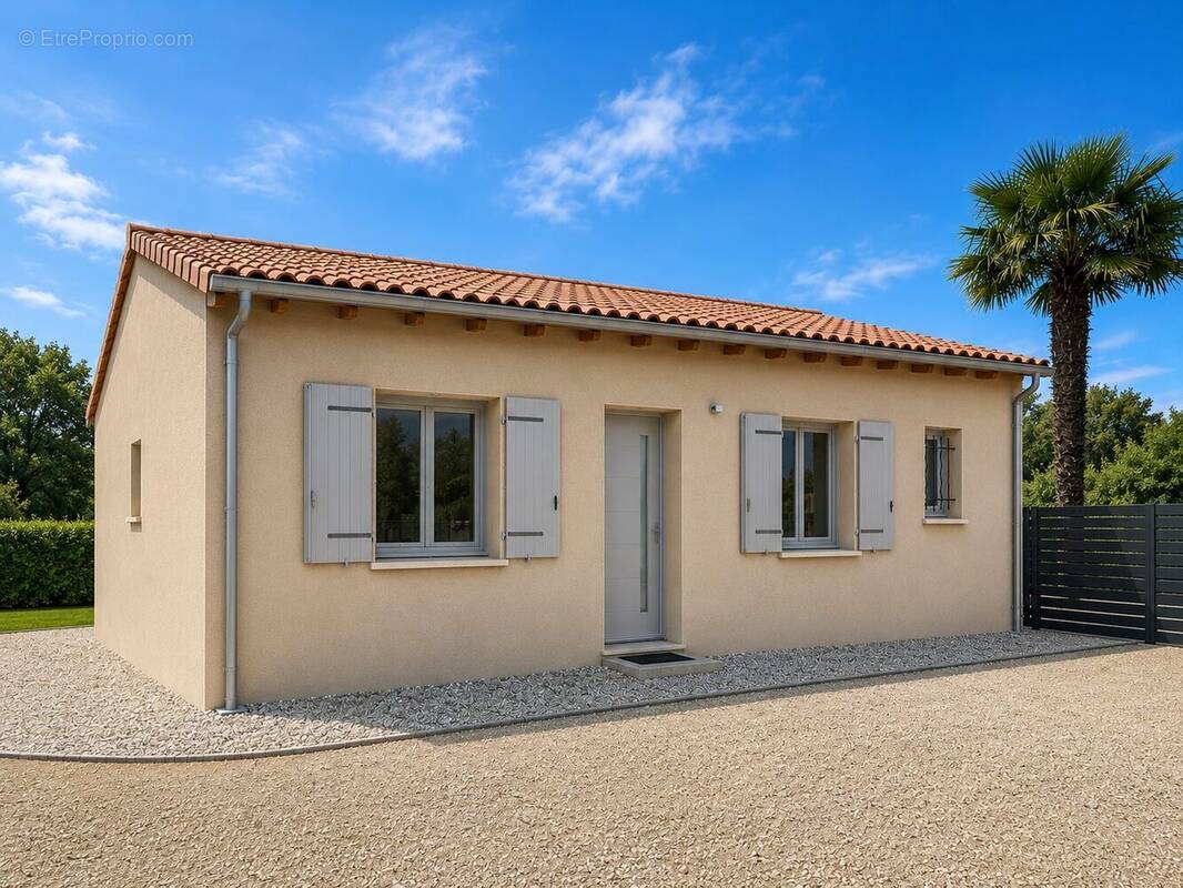 Non contractuelle - Maison à LA ROCHEFOUCAULD
