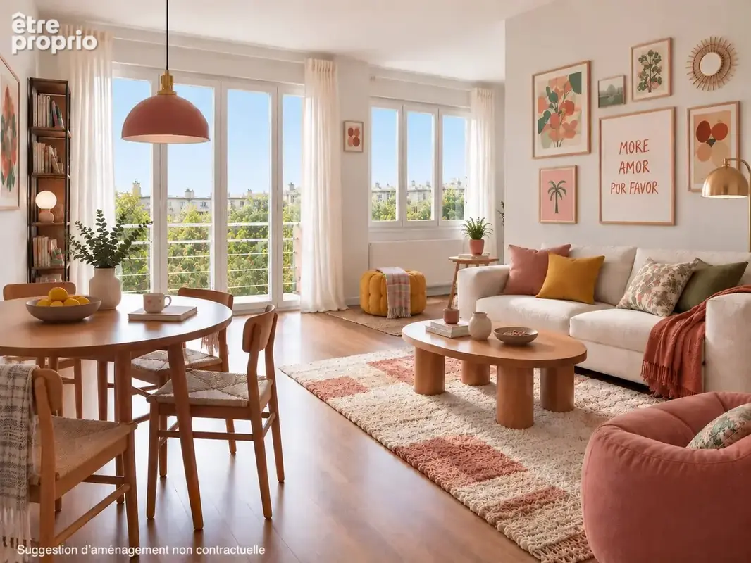 Appartement 4 pièces 72 m² à vendre à Clamart (92140) - photo 2