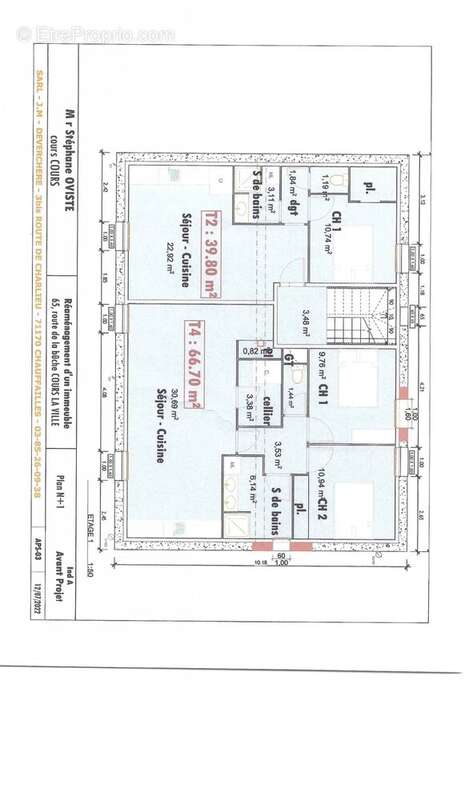 Appartement à COURS-LA-VILLE