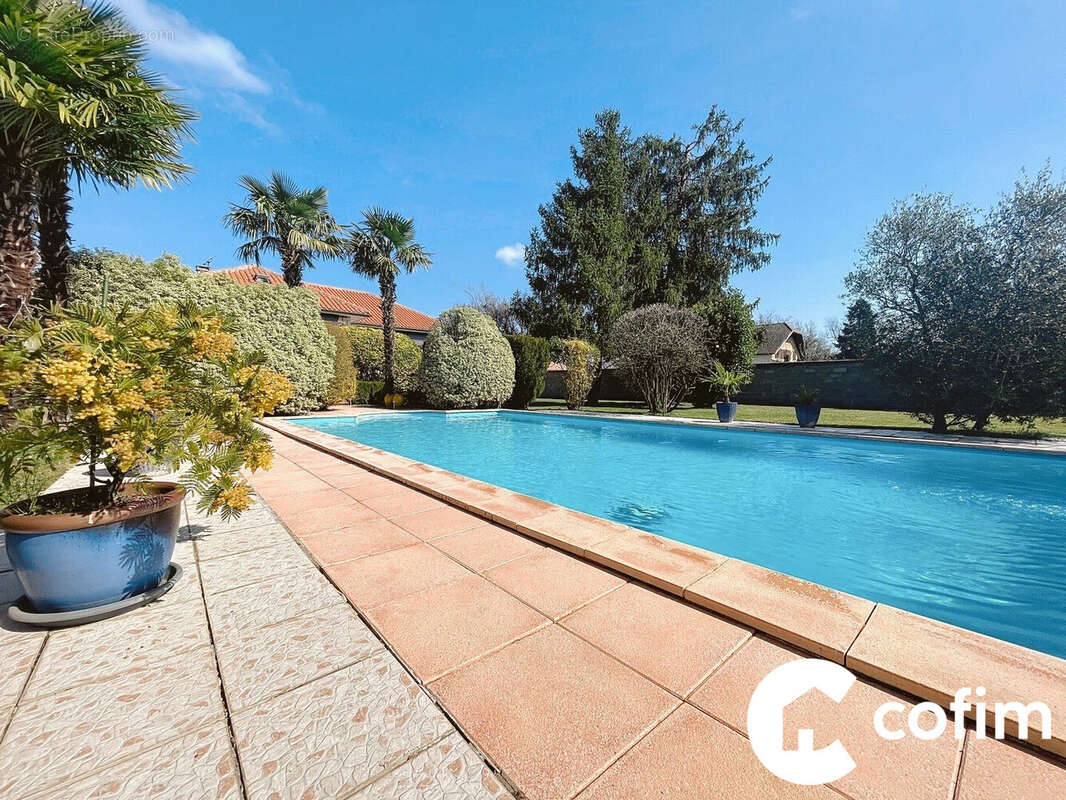 PISCINE exposée SUD - Maison à BORDERES-SUR-L&#039;ECHEZ