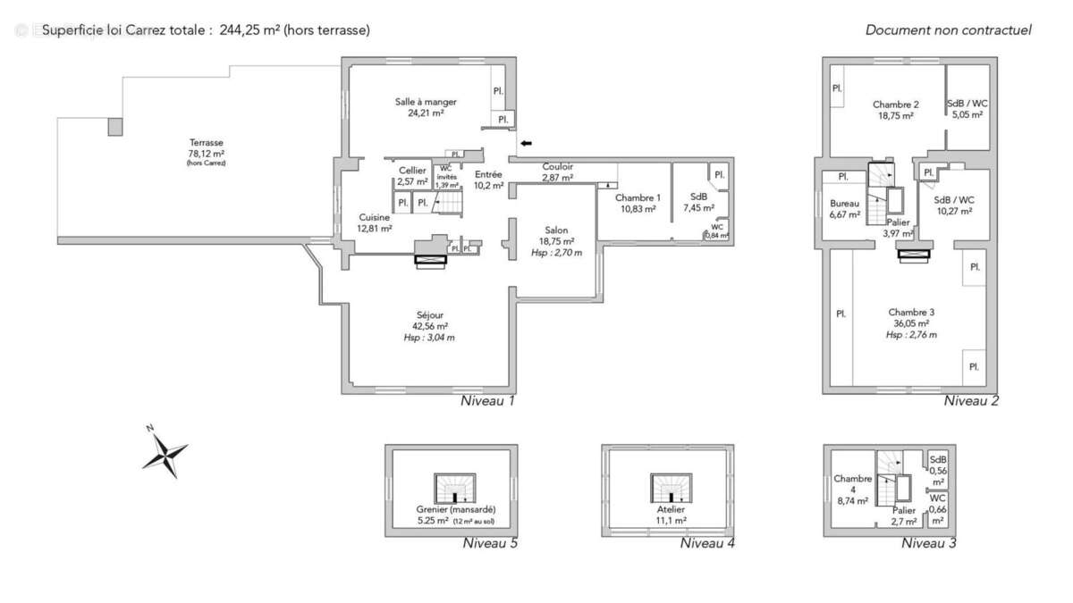Appartement - 5 chambres - proche Golf de St Cloud - photo 8