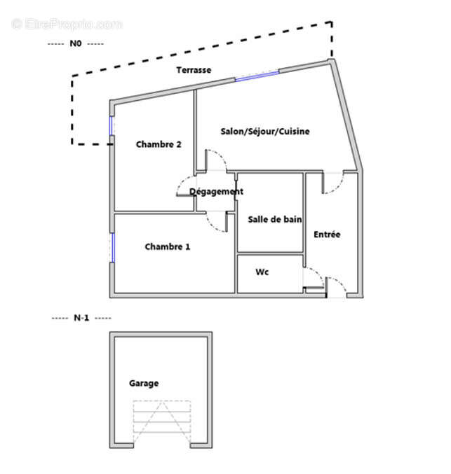 Appartement à MAUGUIO
