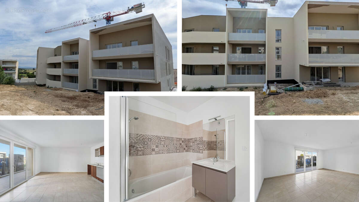 NEUF T3 Beziers 63.4 m² + Terrasse 12,7m2²+ Parking et Cave - photo 6