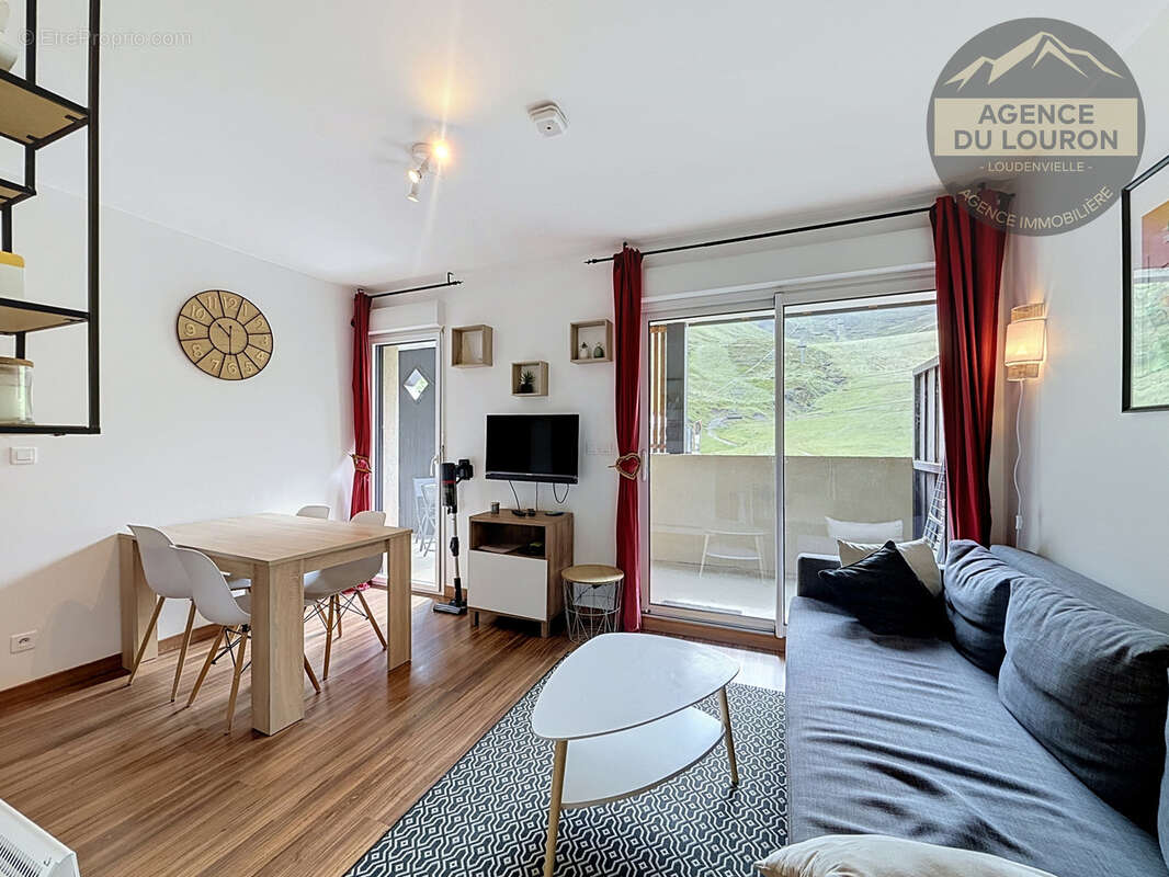 Appartement T2 cabine de 38m2 en pied de piste à Peyresourde - Peyragudes - photo 4