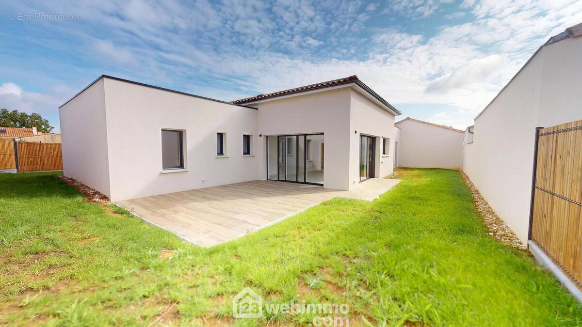 PROJET NEUF, FRAIS DE NOTAIRE REDUIT. - Maison à SAINT-HILAIRE-LA-FORET