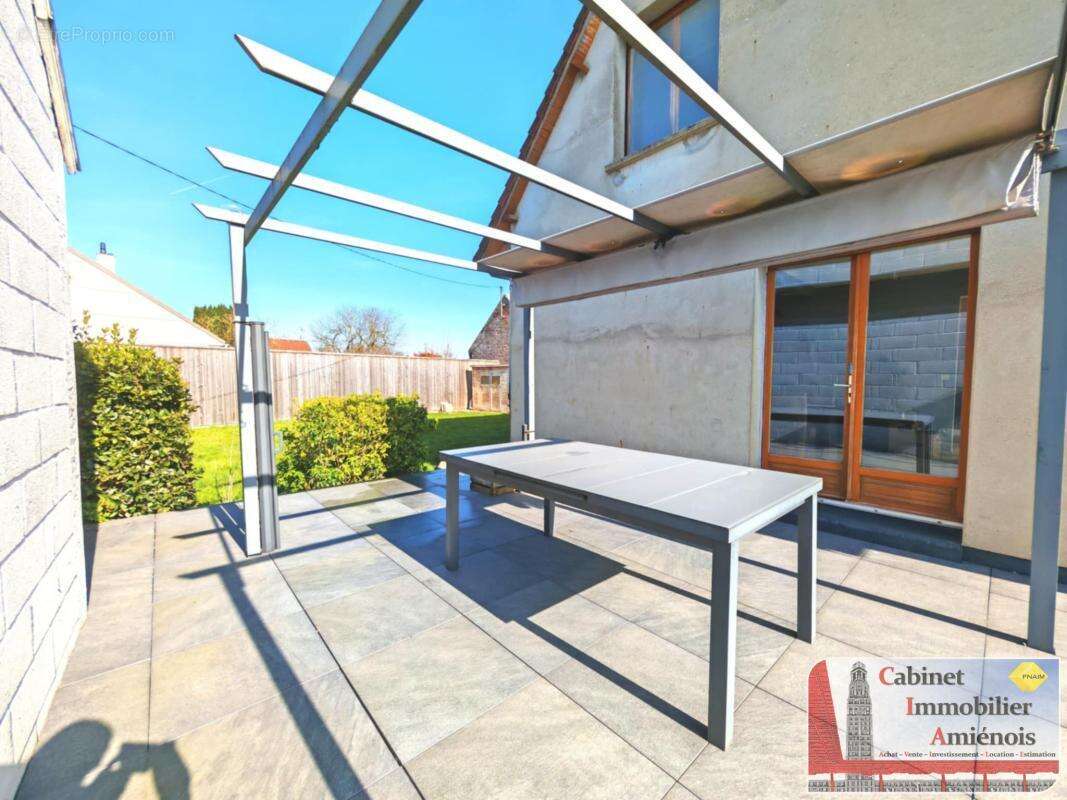 Flesselles : Pavillon individuel 125m2 avec 4 chambres, jard - photo 6