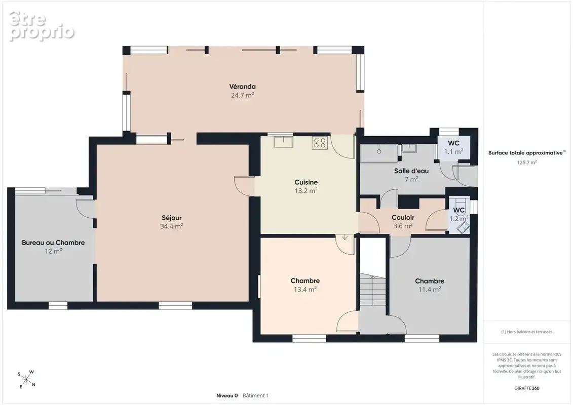 Saint-sébastien-sur-loire – le douet – maison familiale 5 chambres, véranda et grand jardin - photo 14