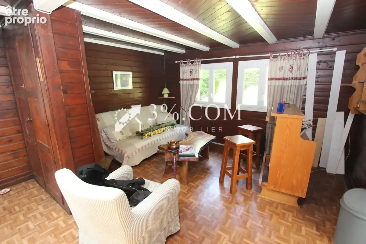 Chalet 56 m2 - 1 chambre - un ruisseau traversant - photo 2