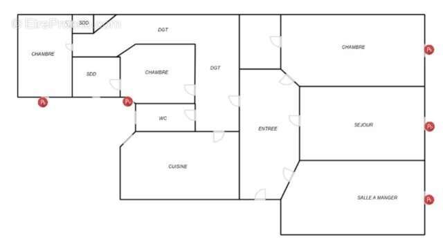Appartement à PARIS-16E