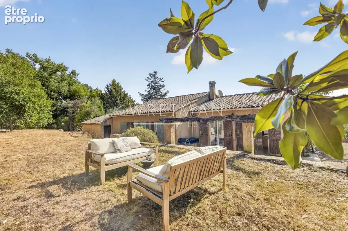 Villa avec 3 chambres et grand terrain plat à pied du village – Valbonne - photo 34