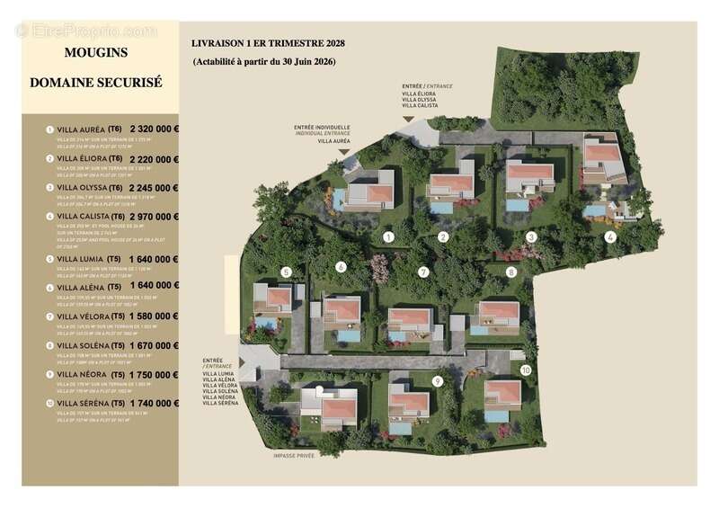 Terrain à MOUGINS