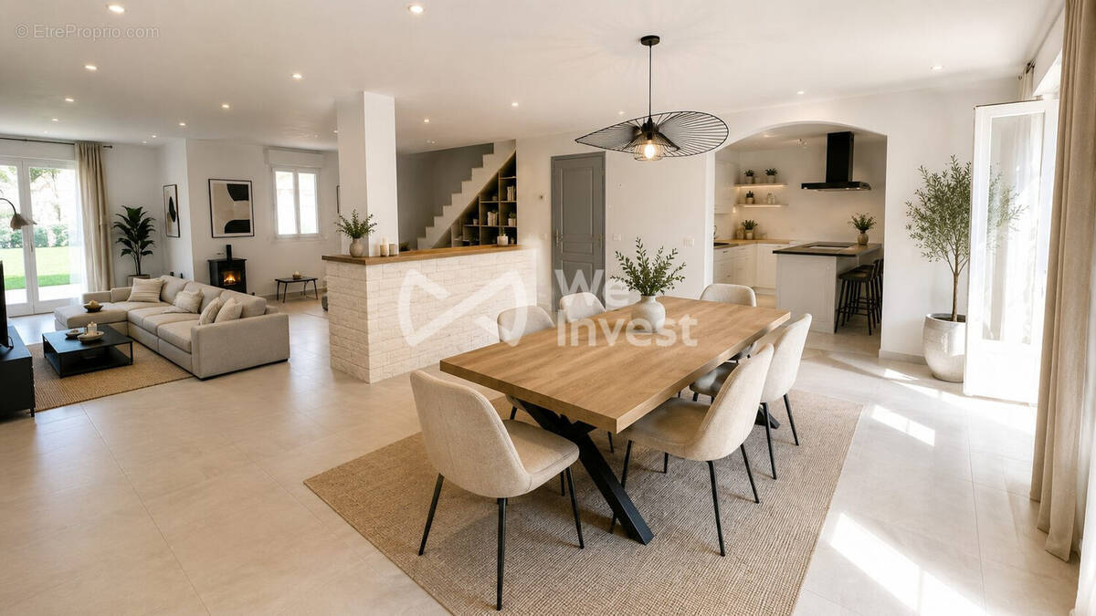 Suggestion d'aménagement - Maison à AILLANT-SUR-THOLON