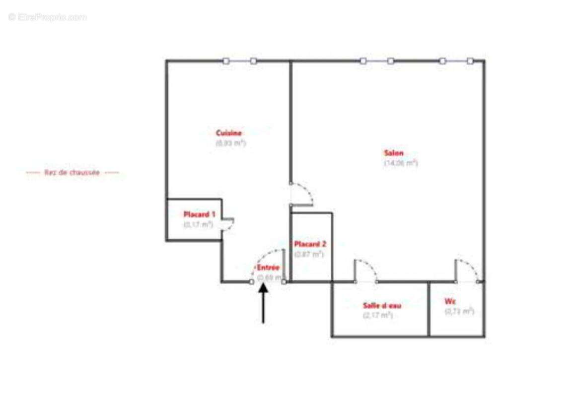 Appartement à MARSEILLE-3E