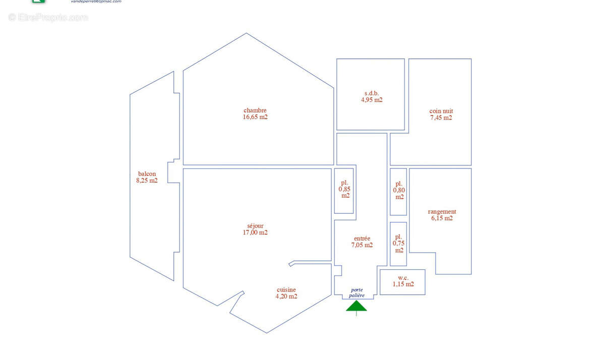 Appartement à MENTON