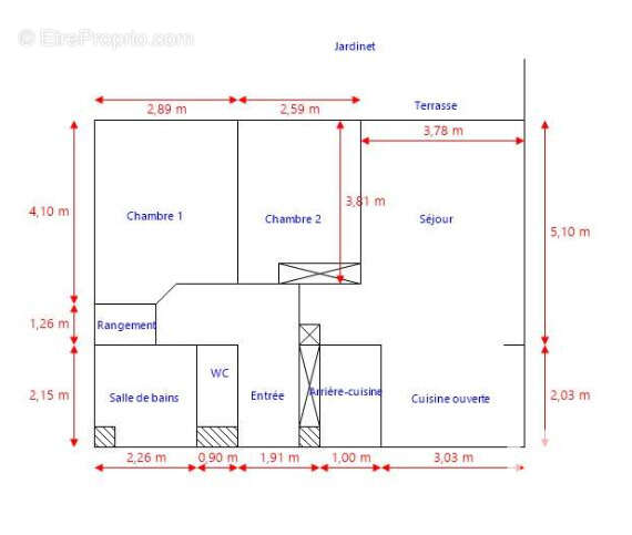 Appartement 65 m² à Sautron  - photo 9