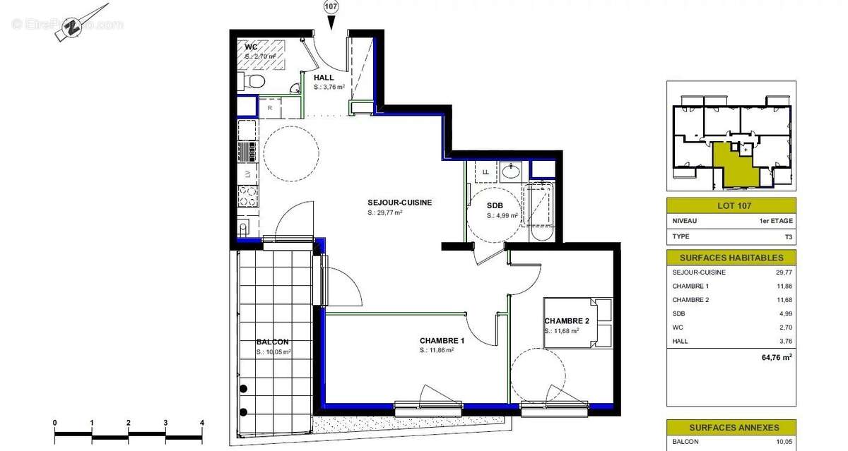 Appartement à ROSENAU