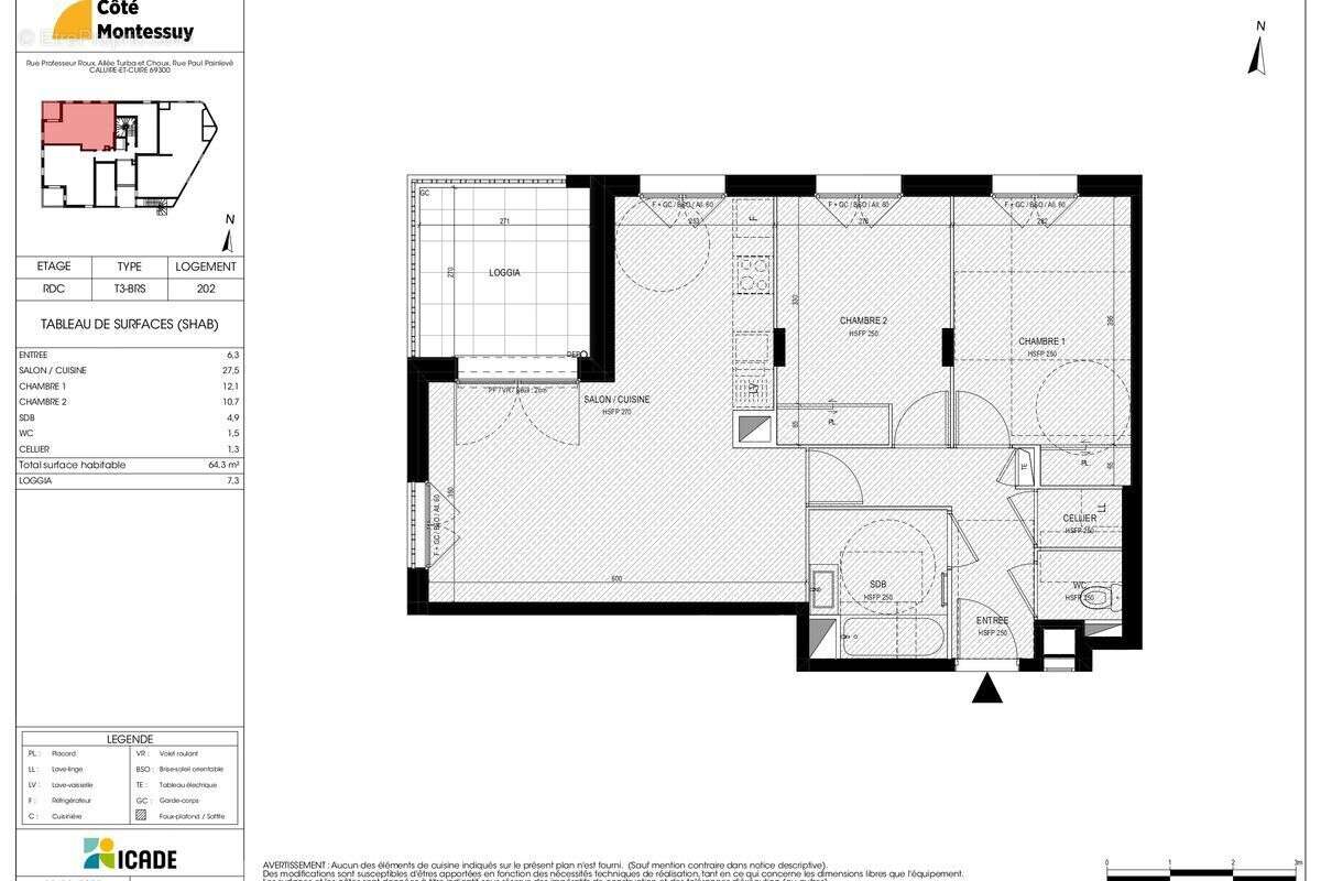 Appartement à CALUIRE-ET-CUIRE